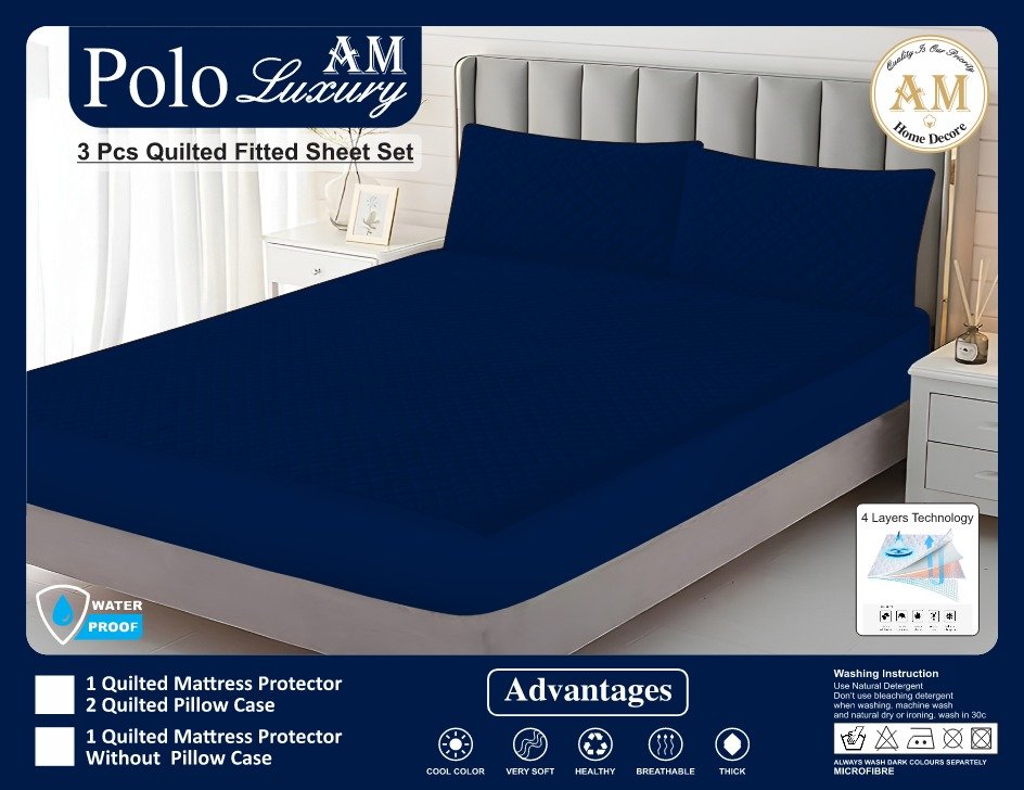 Water Proof Matters Protector WithOut Pillow (Quilted) - Image 6