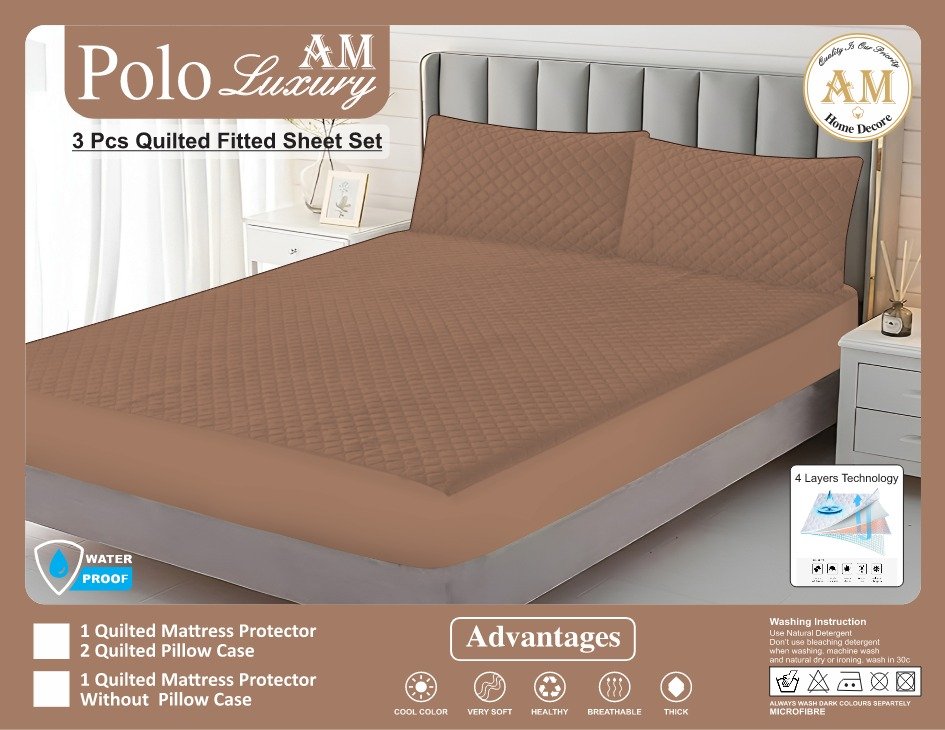 Water Proof Matters Protector WithOut Pillow (Quilted) - Image 7