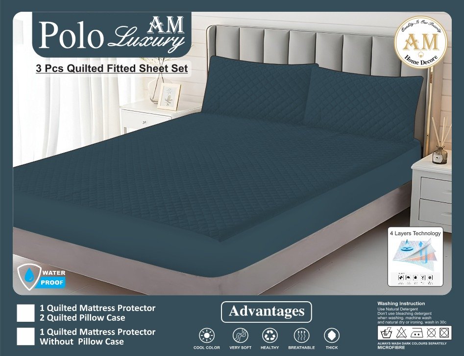Water Proof Matters Protector WithOut Pillow (Quilted) - Image 10