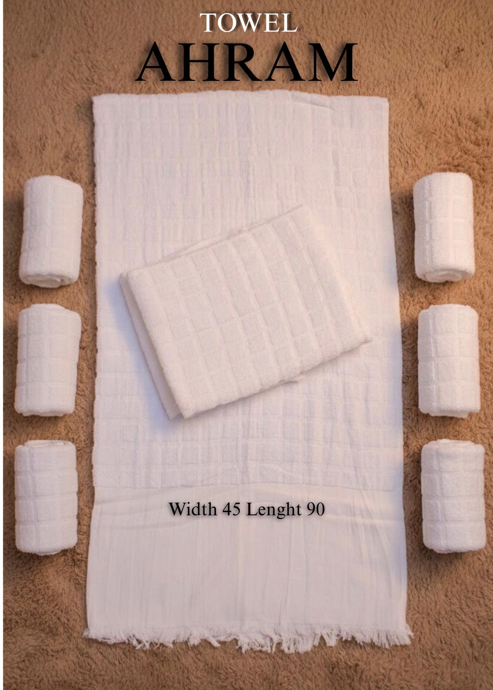 🕋 Premium Towel Ihram (Valvet Style) - Image 3