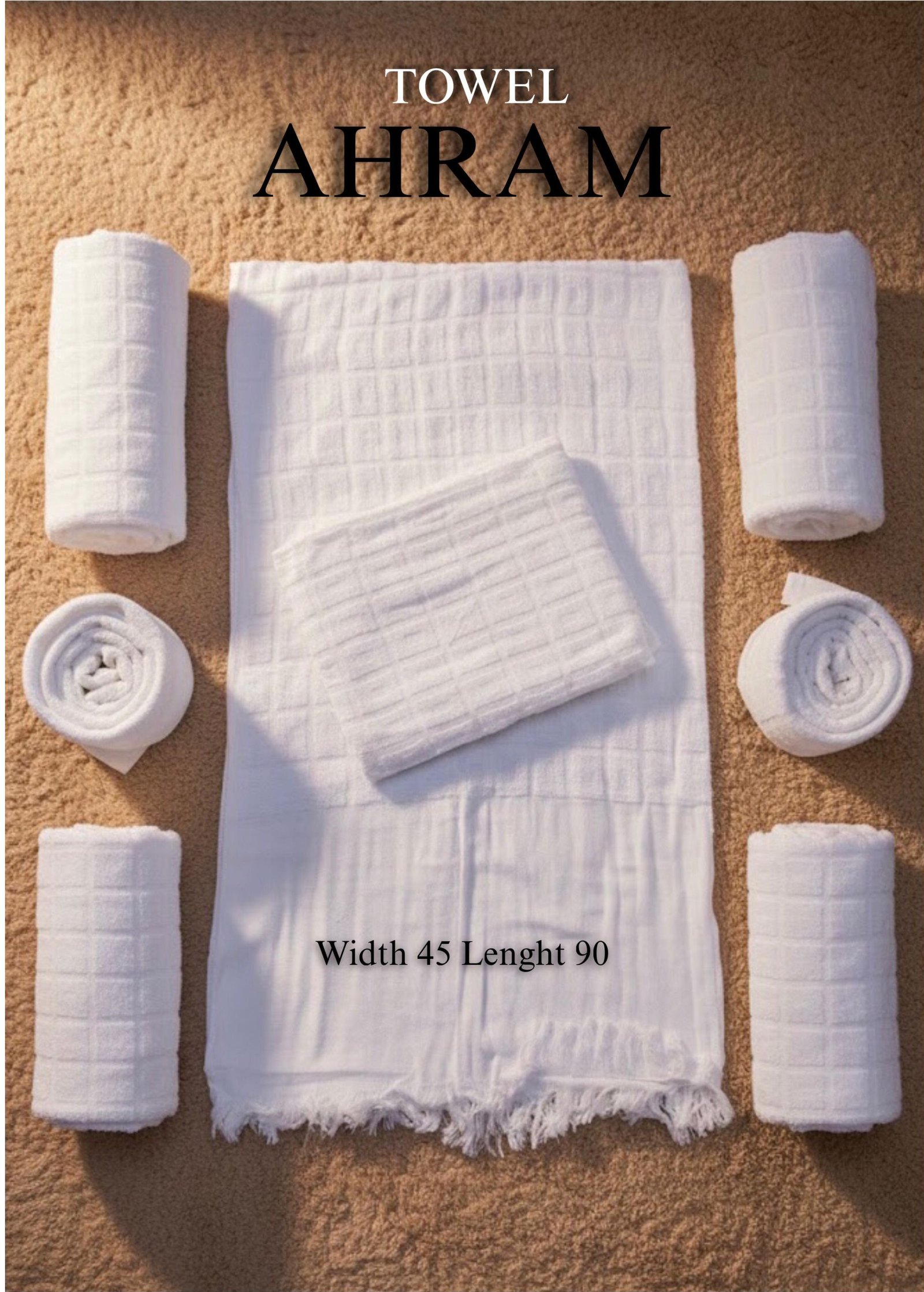 🕋 Premium Towel Ihram (Valvet Style) - Image 2