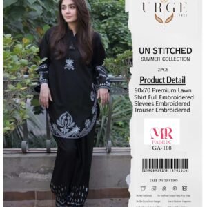 2Pc Heavy Embroidery Summer Collection ( Unstitched )